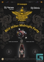    BGV     BGV Miller Midnight Parties